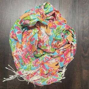Lilly Pulitzer Call Me Kitty Murfee Scarf